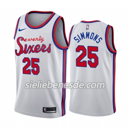 Herren NBA Philadelphia 76ers Trikot Ben Simmons 25 Nike 2019-2020 Classic Edition Swingman